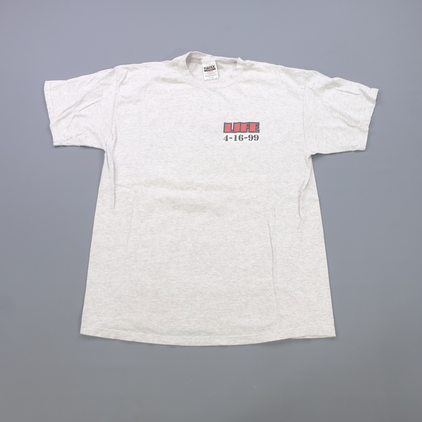 Rare VTG Life 1999 Movie Soundtrack T Shirt 90s R. Kelly Wycleaf Jean Gray XL gallery