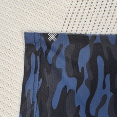 Kenneth Cole Men’s Active Tech Shirt S/S Stretch Breathable Soft Navy Camo