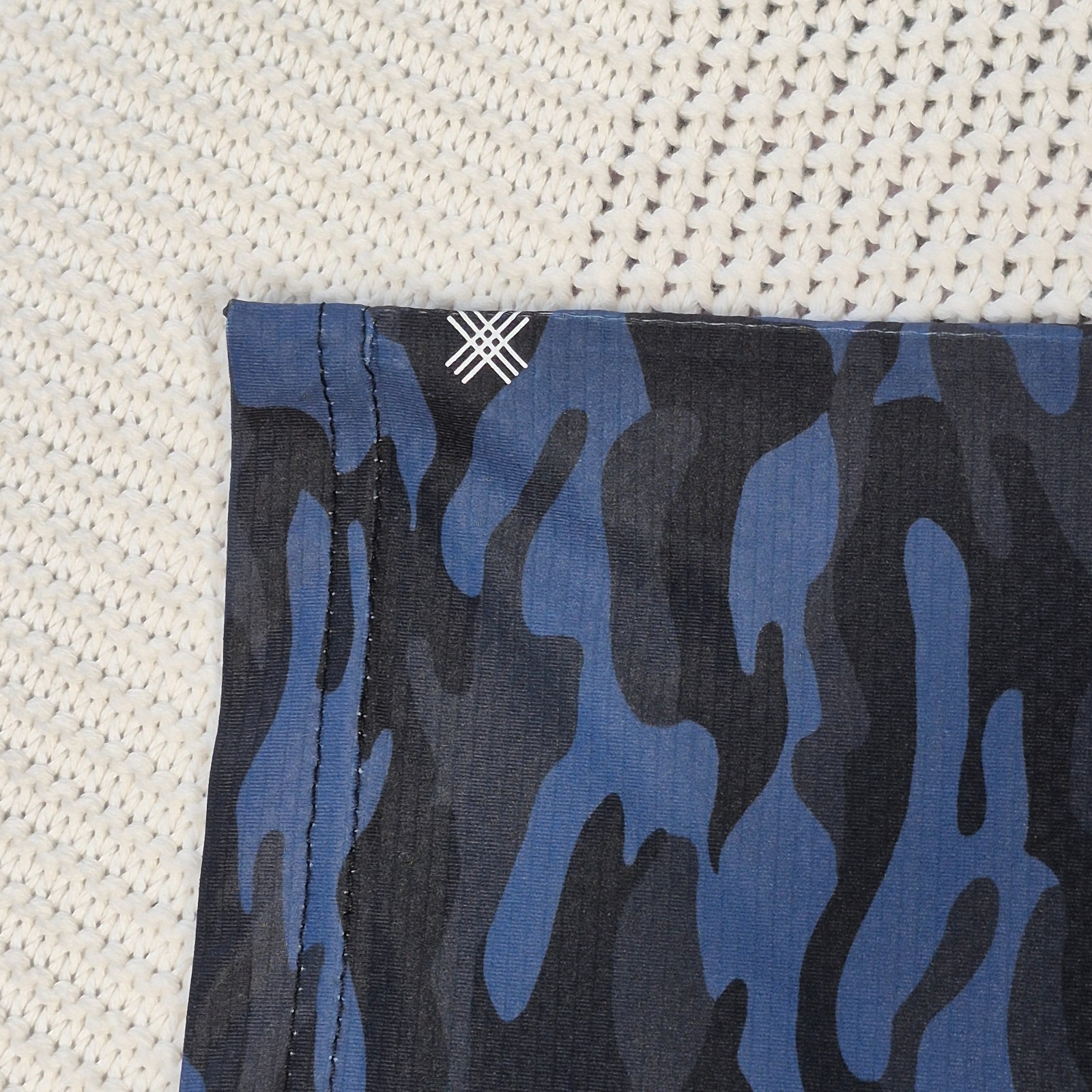 Kenneth Cole Men's Active Tech Shirt S/S Stretch Breathable Soft Navy Camo gallery