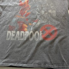 Marvel Deadpool x Goat Crew T-shirt Men XL Oversized Heavyweight Vintage Black