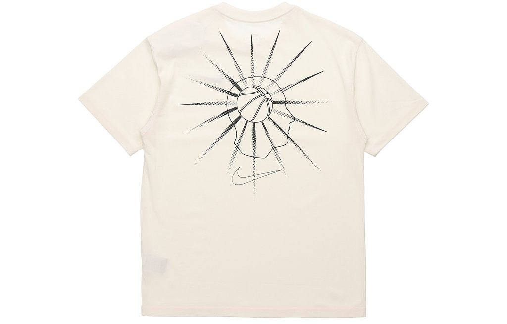 Nike Set-in Sleeve T-Shirt Men's Ecru DD0827-901 gallery