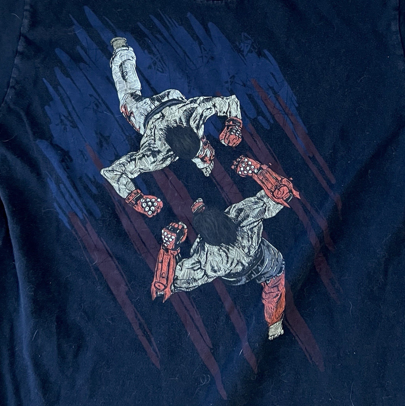 2016 Tekken 7 Shirt M - N.A. The King Of Iron Fist Tournament Bandai Namco 👾 gallery