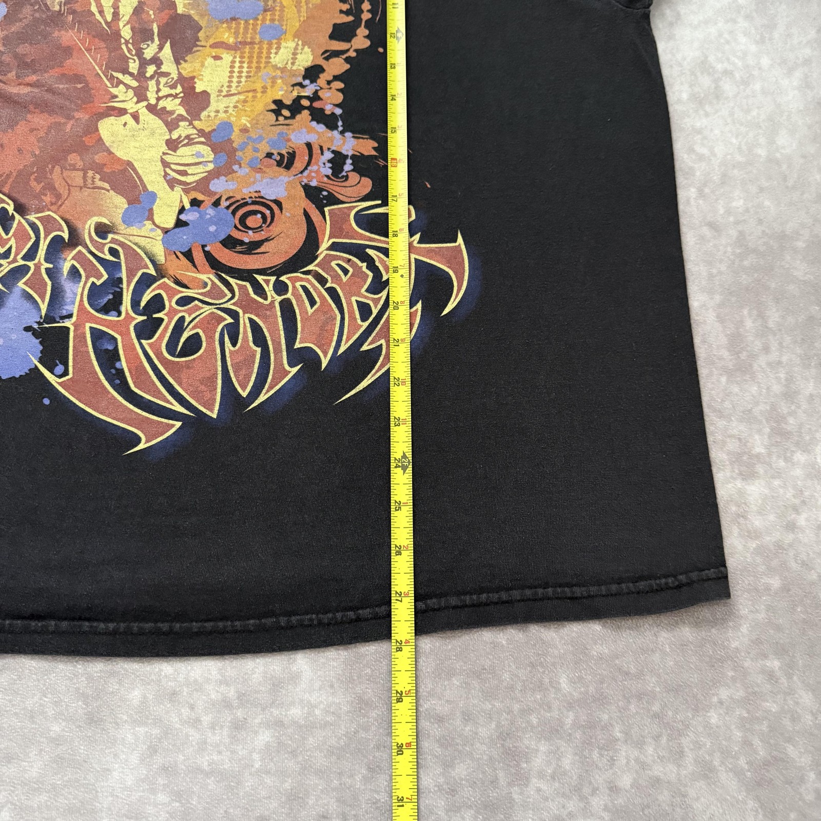 Vintage Jimi Hendrix Shirt Mens XL Black Psychedelic ODM Rock Band Music gallery