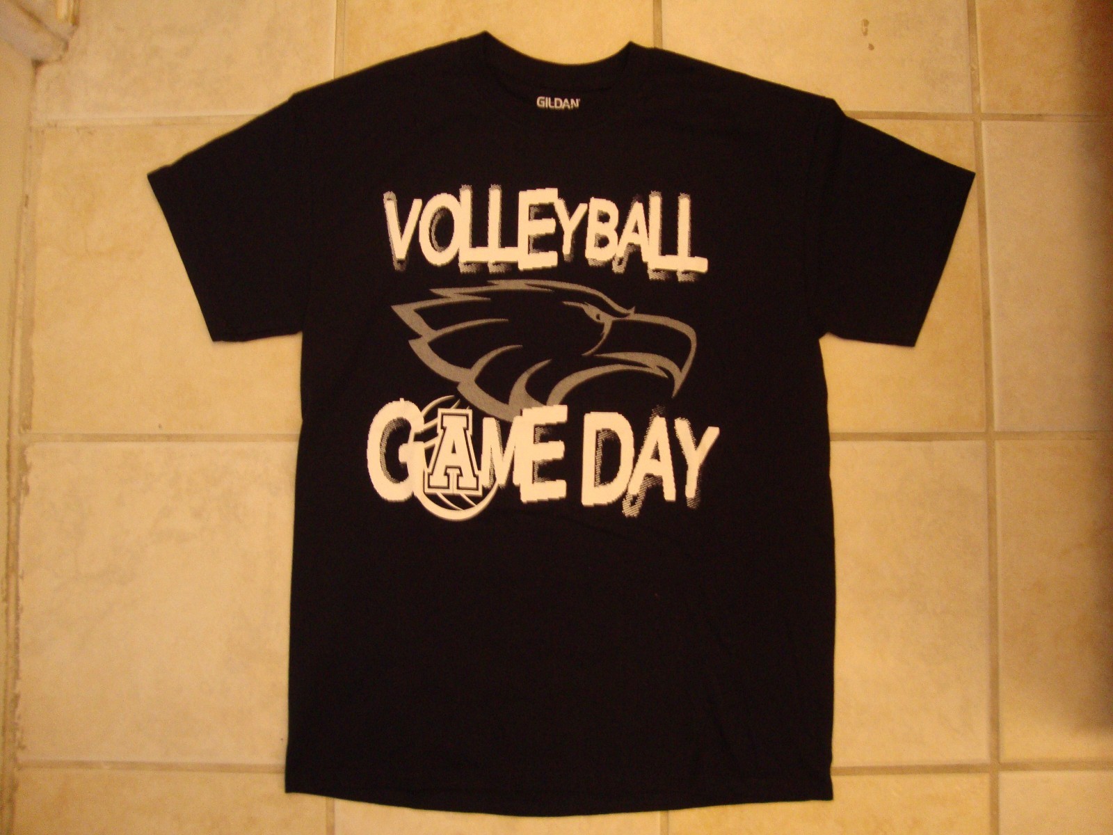Allen High School Volleyball Game Day "Rise to the Occasion" Navy T Shirt M gallery