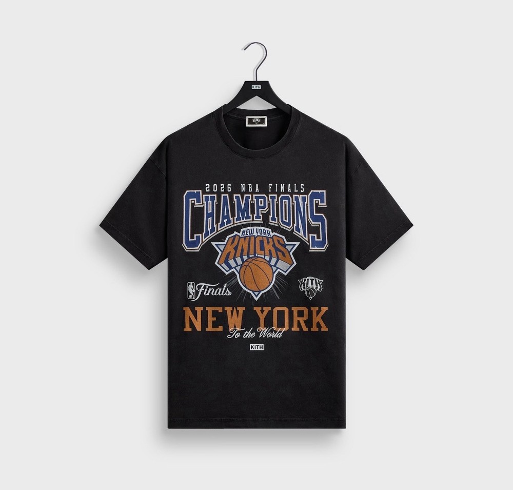 KITH X KNICKS NEW YORK CHAMPIONS 2026 SHIRT SHIPS FAST ✅ SIZE MEDIUM Brand New