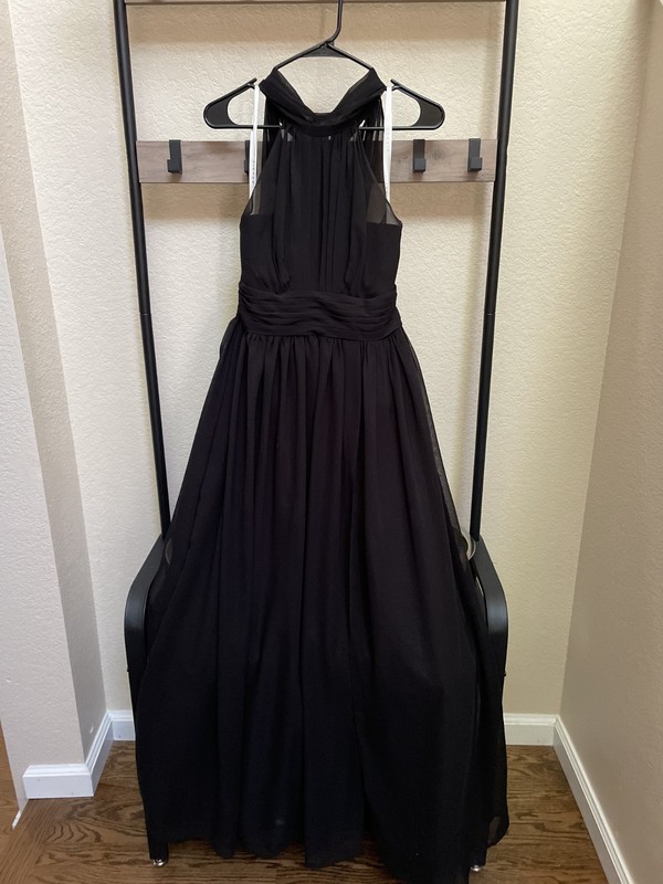 Azazie Women’s “Iman” Special Occasion/Bridesmaids Dress in Black size A6
