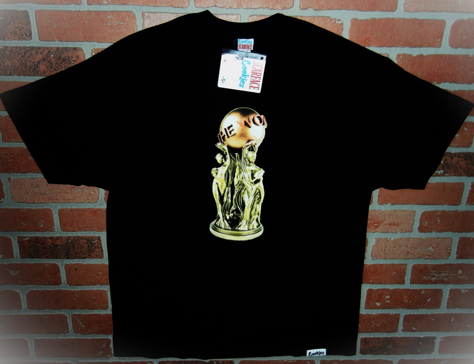 COOKIE$ T Shirt SCAREFACE Black $old Out HEAT LAST ONE Cookies X Scareface SF XL gallery