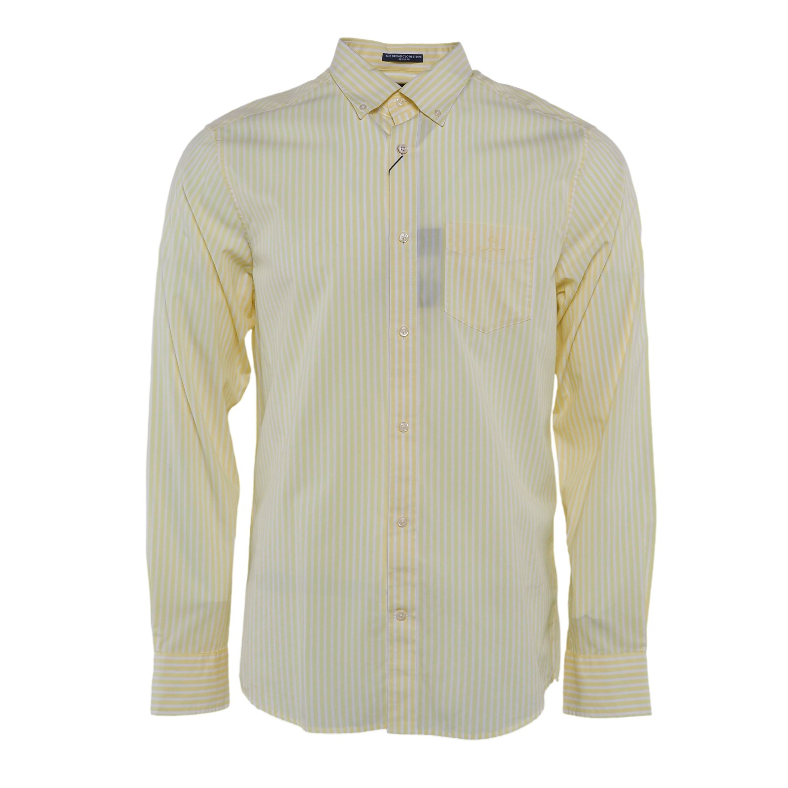 GANT shirt yellow white striped cotton size M men's long sleeve logo 3062000 gallery
