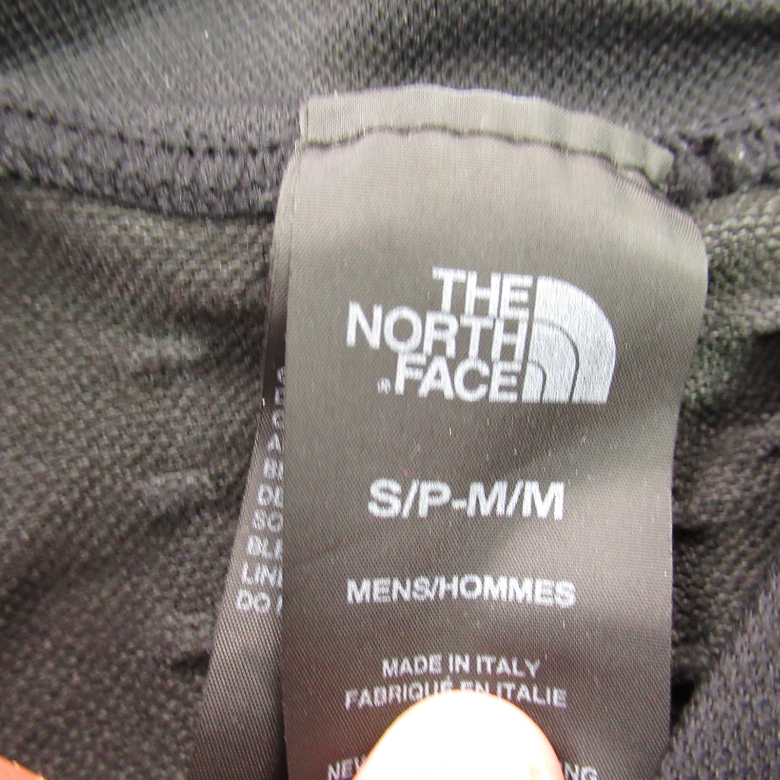 North Face Shirt Mens Small Long Sleeve Crew Neck Black Casual Pullover gallery