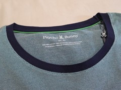 NEW Psycho Bunny Big & Tall Quinton Textured Pique Green Combo S/S Tee SZ 6XL