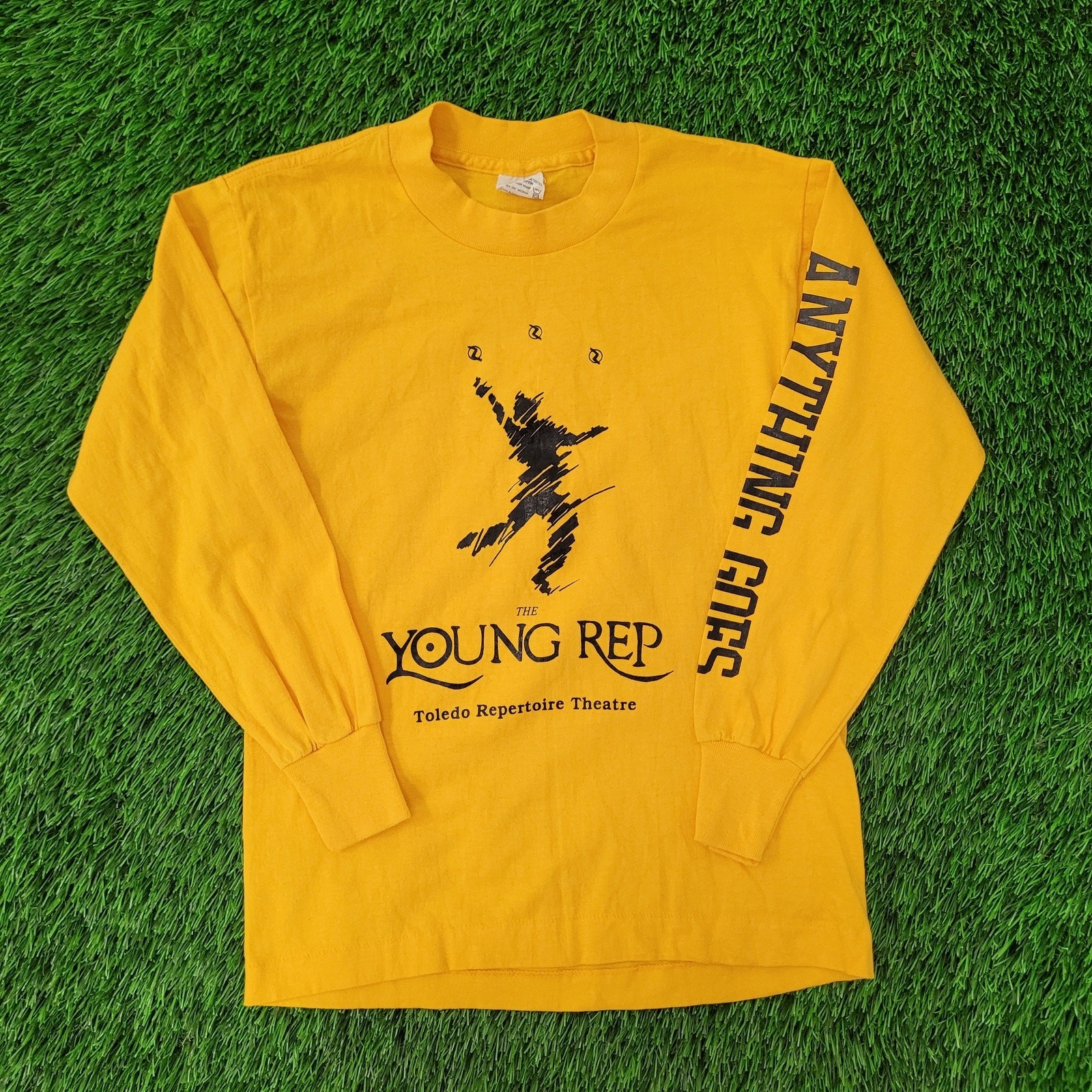 Vintage 80s Toledo-Repertoire-Theatre Shirt Teens M/L 16×21 USA