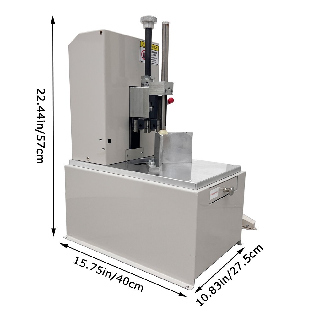 Fillet Paper Cutter Machine 110V Electric Corner Rounder Cutter with R3-R9 Blade