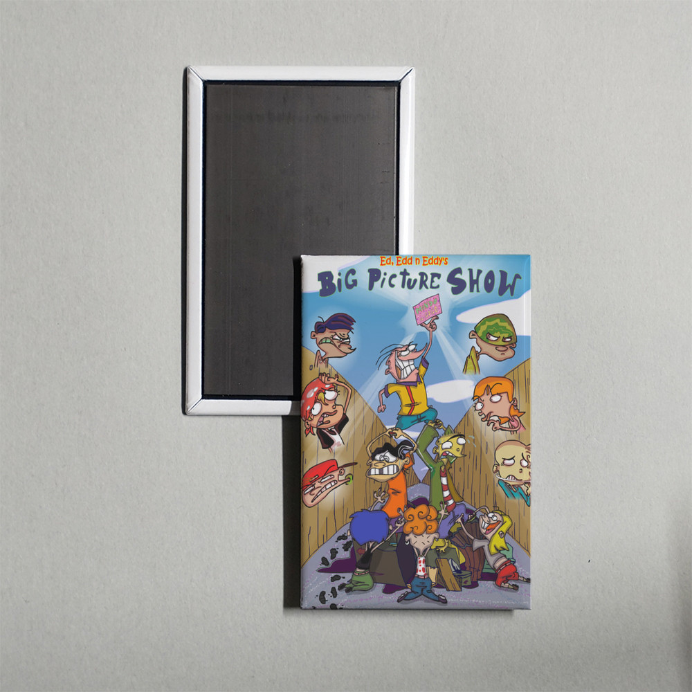 Ed, Edd n Eddy’s Big Picture Show Mini Movie Poster Fridge Locker Magnet