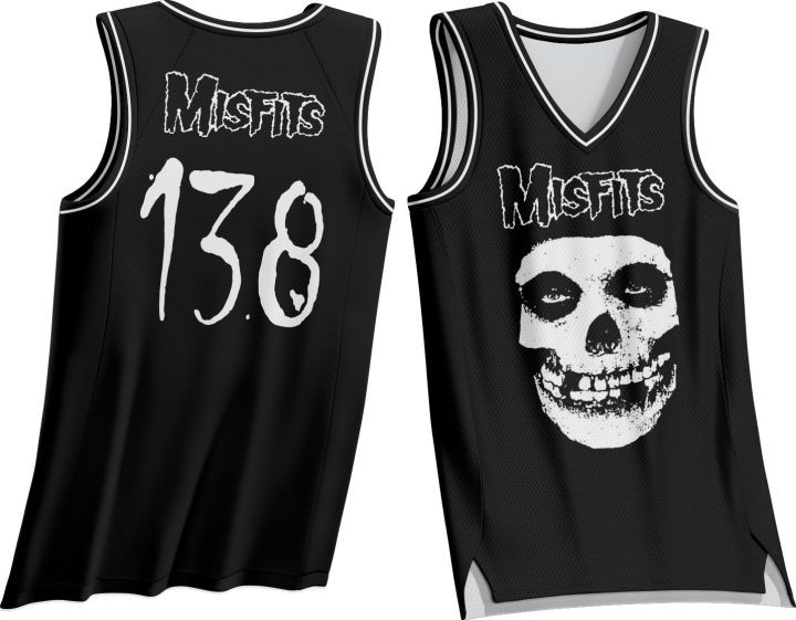 Band Misfits Basketball Jersey MUSIC Size S-5XL KKA12 gallery