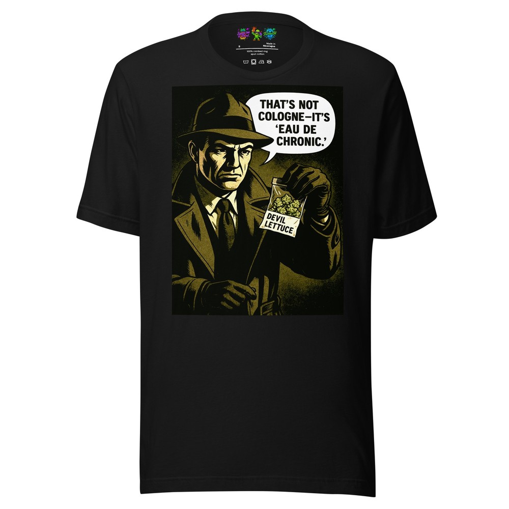 Devils Lettuce | Weed Detective Tee Shirt | Famous 51 & Premium