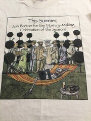 Vintage Bantam Books Edward Gorey Mystery T-shirt