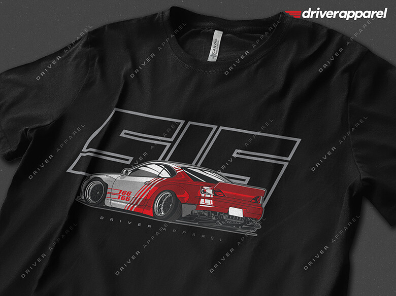 The Original Driver Apparel Nissan Silvia S15 Shirt, JDM, Rocket Bunny, Widebody