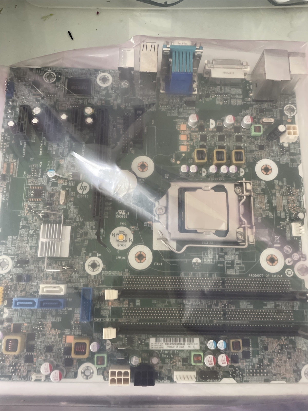 HP 718778-001 DDR3 Desktop Motherboard With I3-4130 Processor
