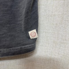 MARINE LAYER Gray Cotton Pocket Tee Short Sleeve Stretch Jersey sz M
