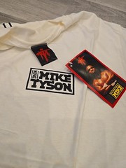 Mike TYSON I won the heavyweight title at 20 Single Stich DEADSTOCK MT Shirt 90s