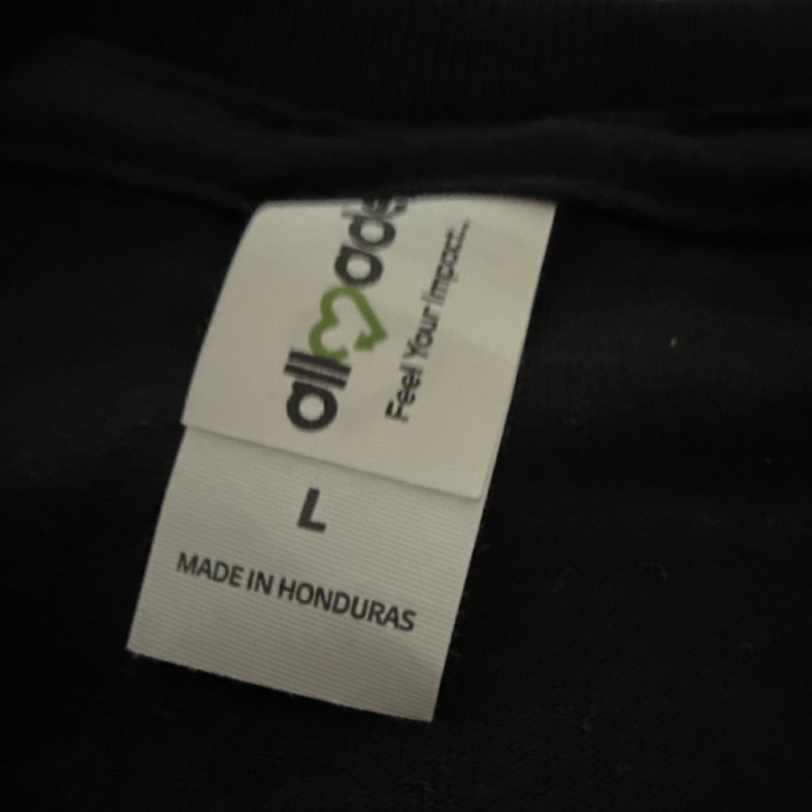 allmade CrowdStrike Men's Black Graphic Crew Neck T-Shirt Size L Cotton Blend gallery