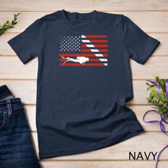 Diver Down Dive Flag Scuba Diving American Flag T-Shirt Unisex T-shirt