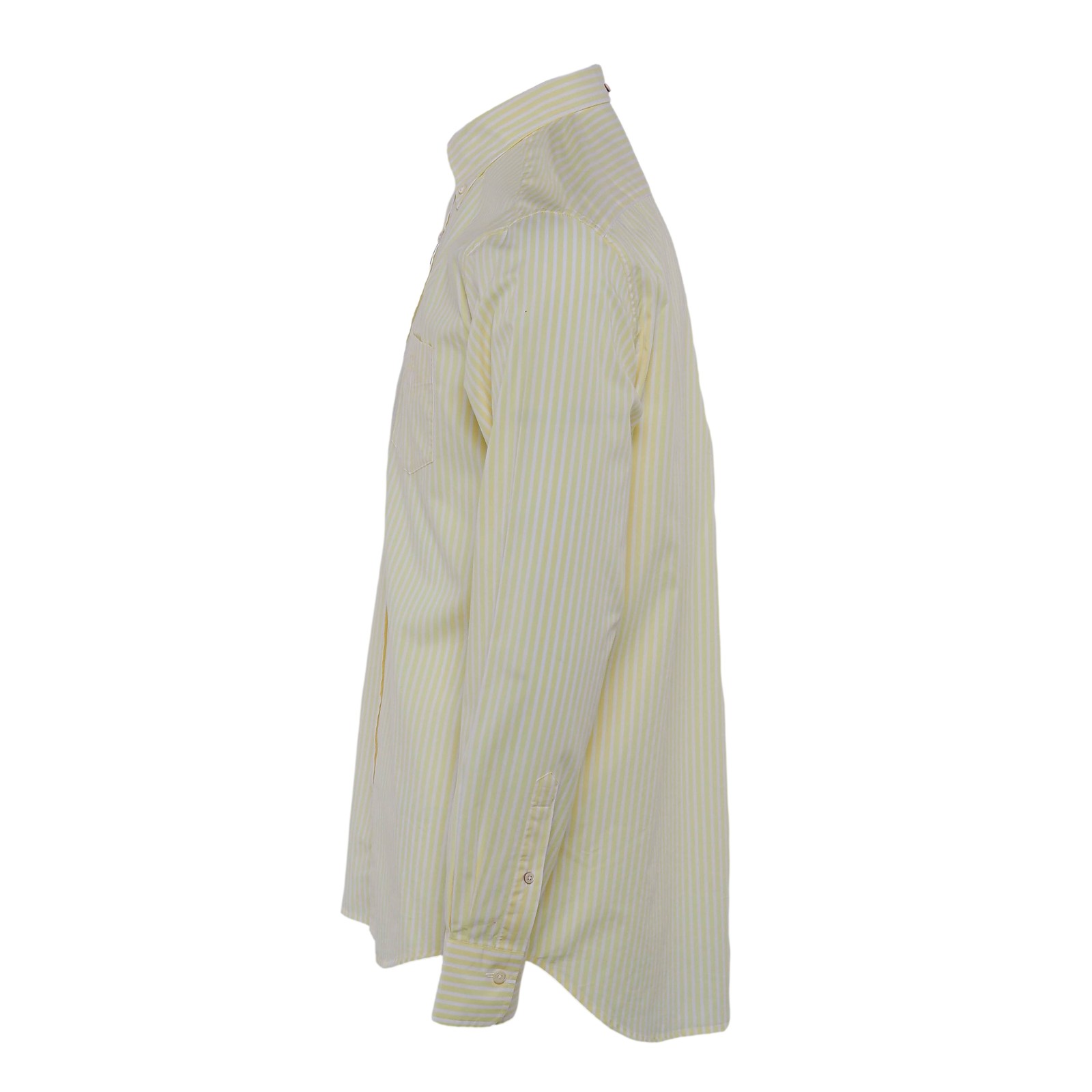 GANT shirt yellow white striped cotton size M men's long sleeve logo 3062000 gallery