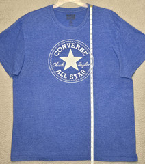 Converse Chuck Taylor All Stars Sneaker Logo T-Shirt – Blue – Men’s Adult 2XL
