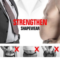 Men Gynecomastia Pre-Surgical Post-Surgical Chest Binder Vest Slimming Shapewear