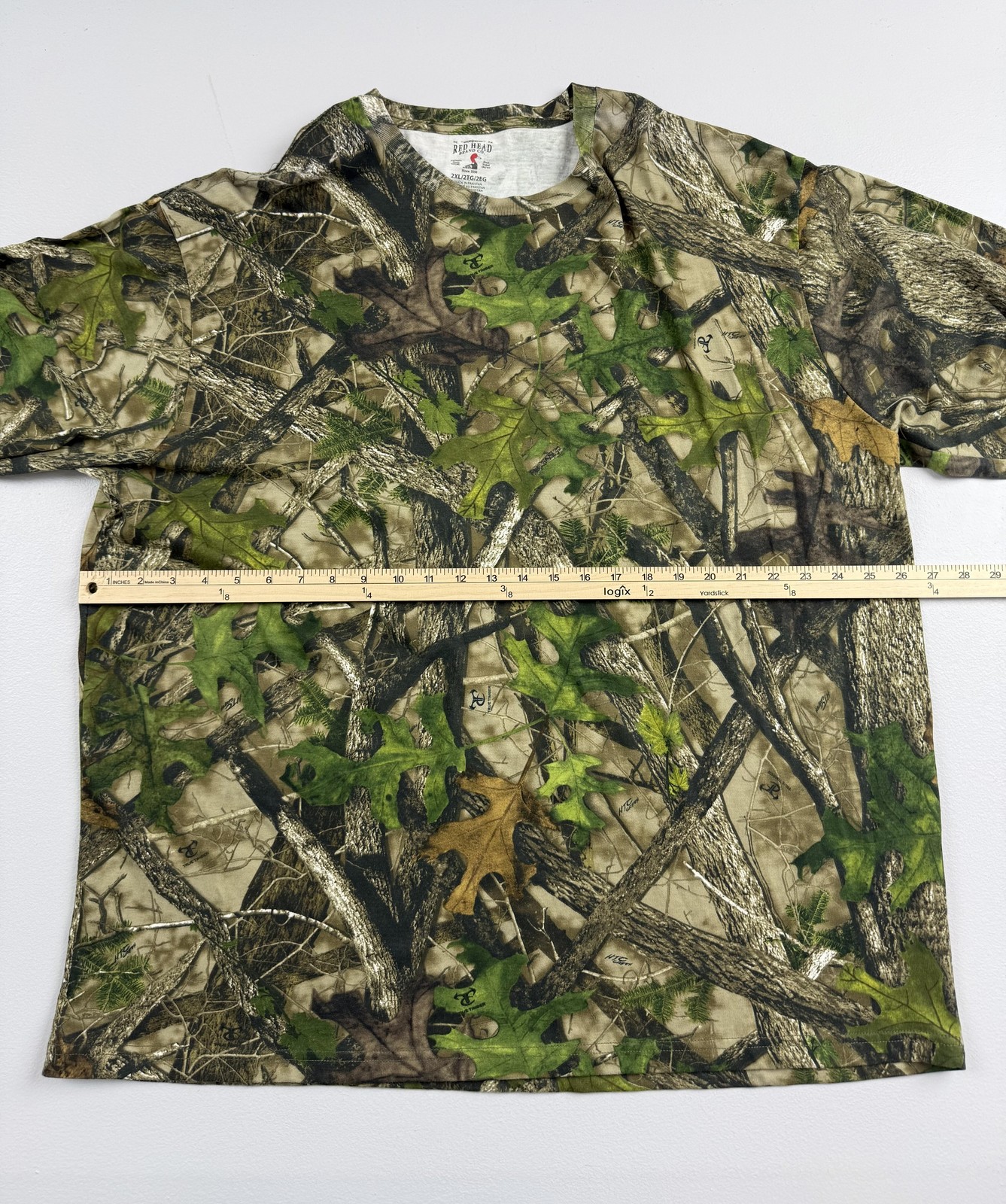 RedHead Shirt Mens 2XL Green Camo Short Sleeve Hunting Tee Tagless Outdoor gallery