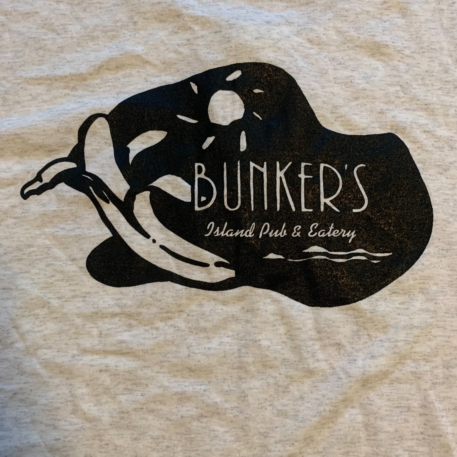 Vintage Sitzmarks Milwaukee WI Bunker's Island Pub & Eatery Soffe T-Shirt Size L gallery