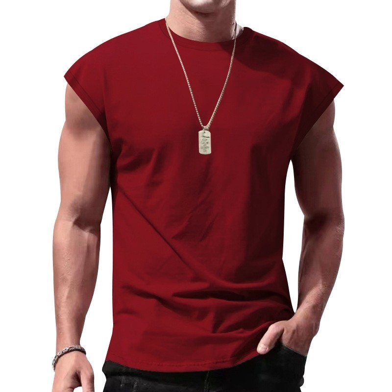 Men's Sleeveless Tank Top Casual Summer Vest Loose Fit Gym ✅ Buy 2 Save More gallery