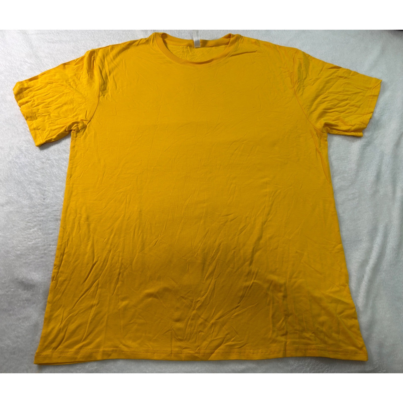 Royal Avalon Sun-Ray UV Protection Bamboo Blend T-Shirt Mens Large Yellow Solid gallery