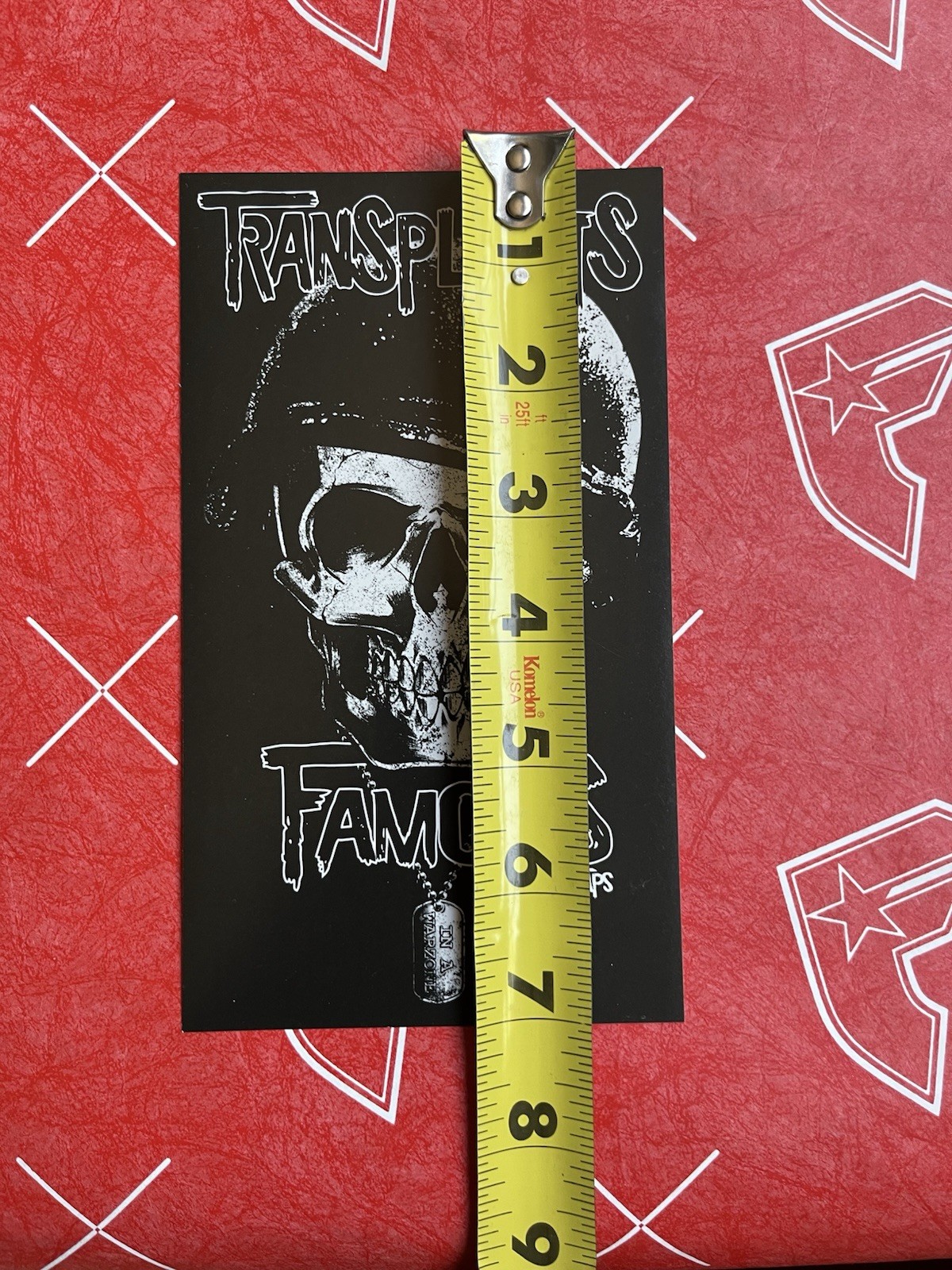 Transplants Famous Stars & Straps Stickers And Lanyard Set Travis Barker gallery