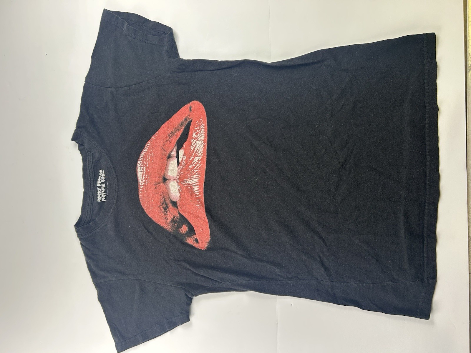Rocky Horror Picture Show T Shirt Mens Large Black Movie Promo 20th Century Fox