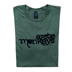 Arctic Monkeys T-Shirt 100% Lightweight Cotton NEW Black Mens Unisex Size S-XL