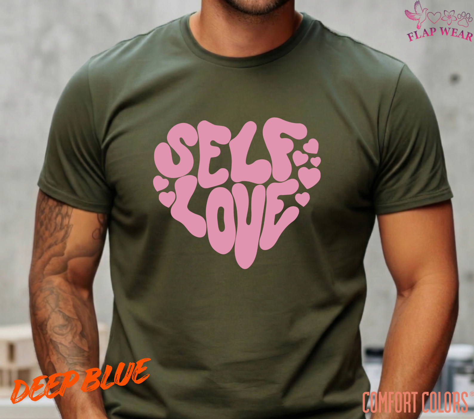 Unisex Self Love HeartT shirt Men T shirt Women valanity Romantic gallery