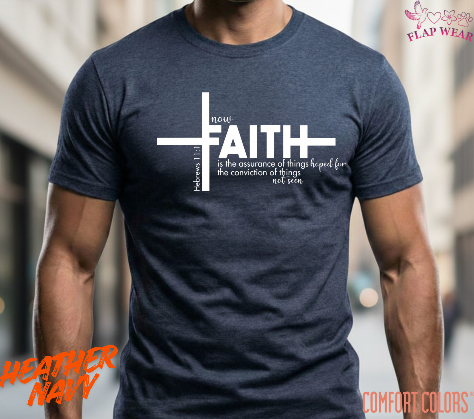 Unisex Hebrews 11:1 Christian T-Shirt, Men T shirt,Women T shirt Gift Religio gallery