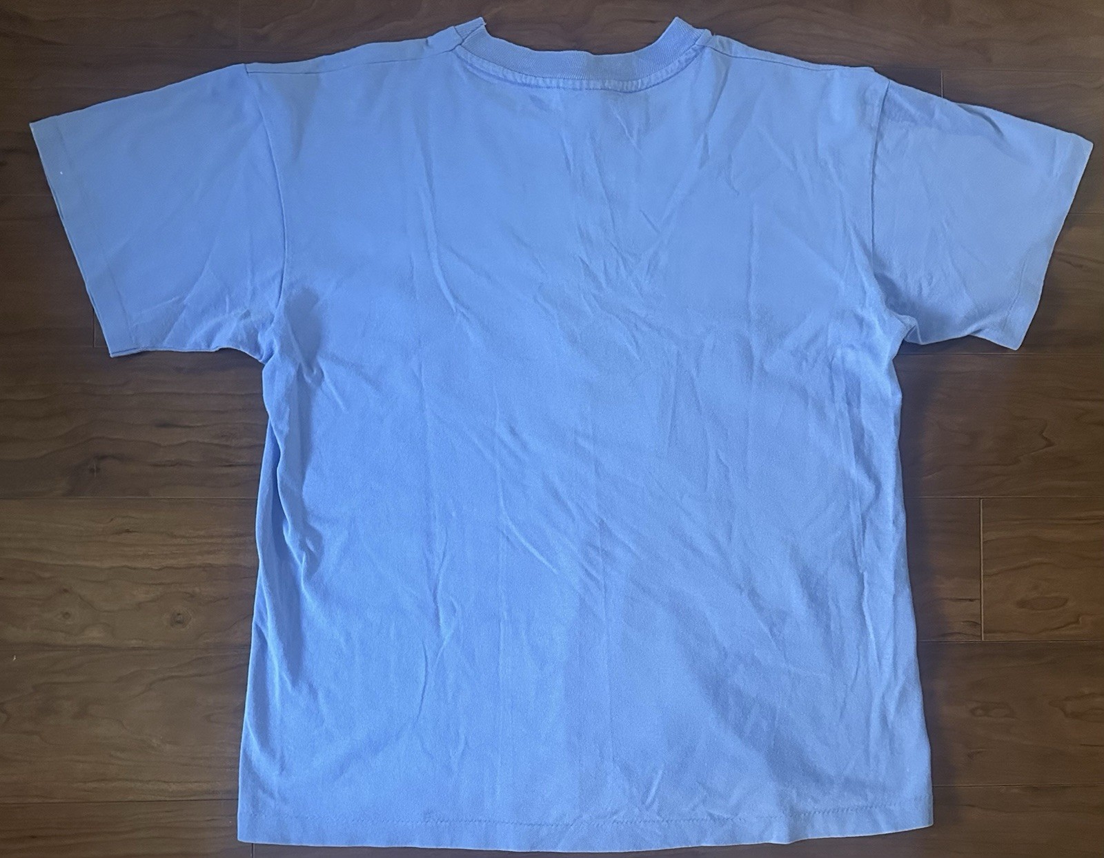 VTG Anvil Cape Cod Massachusetts Single Stitch T-Shirt Large Tribal Fish Blue gallery