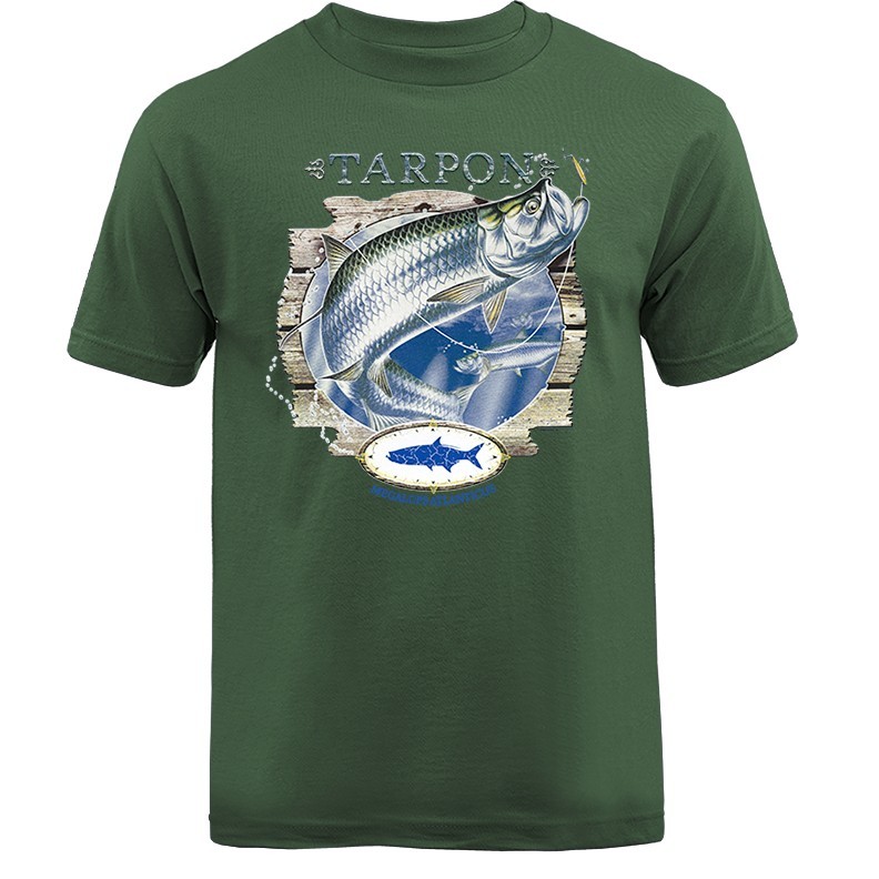Tarpon Saltwater Fishing Outdoor Sports T-shirt