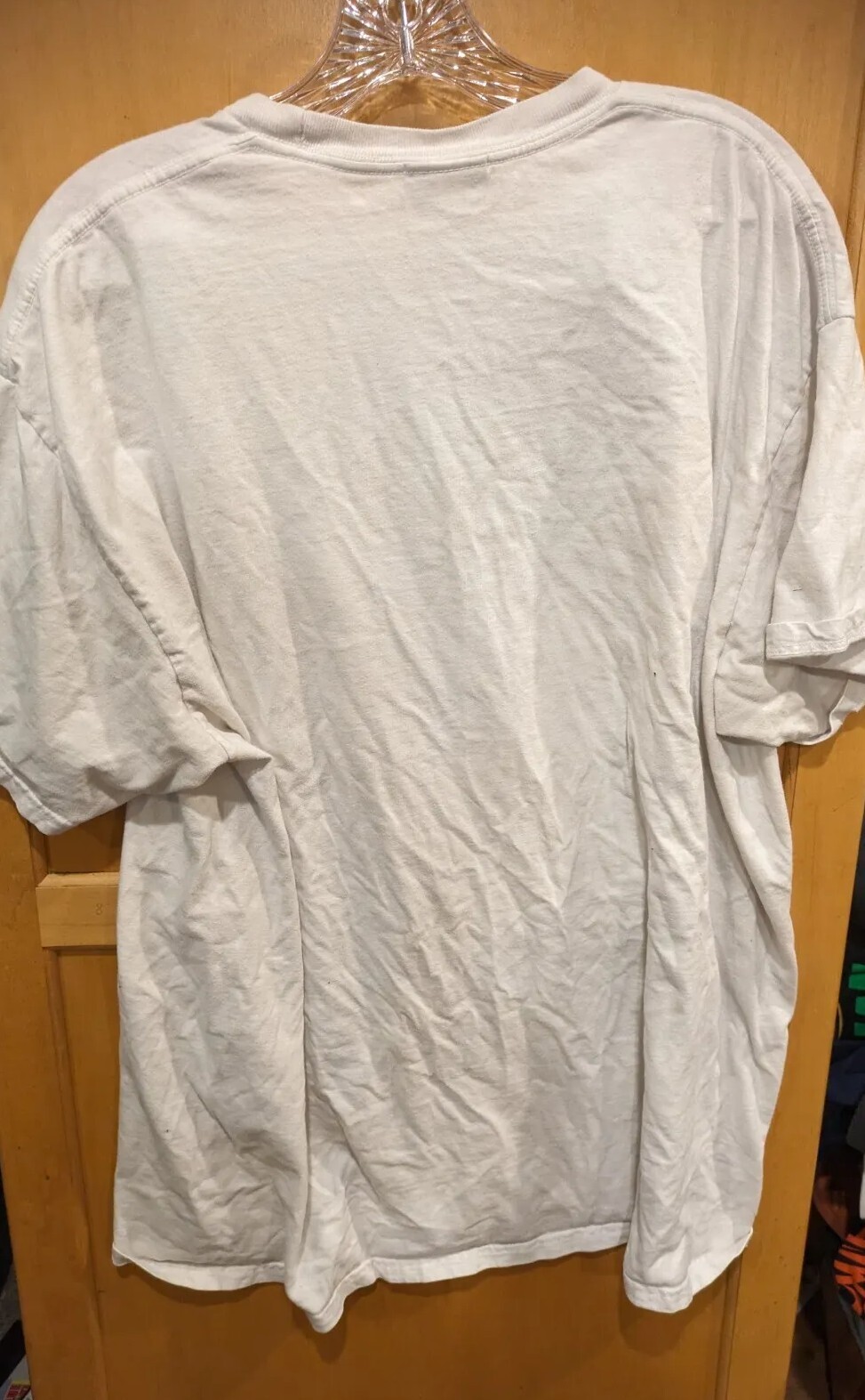 Vintage Nike Paisley Center Swoosh Shirt Size XXL Green Circle Logo STAINED gallery