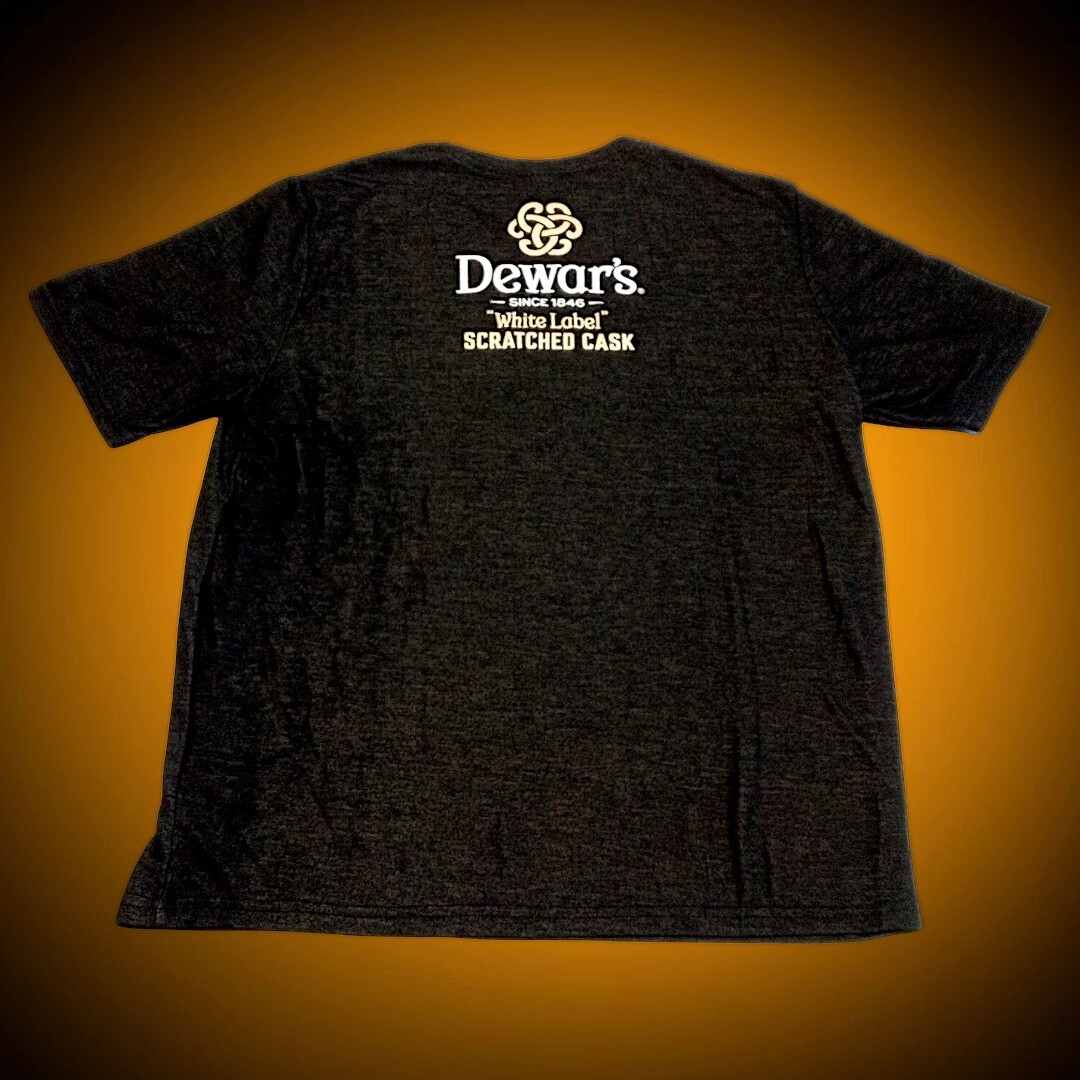 Dewar's High-End Gold & Black SS Reversible Crew Neck Luxury Knit Shirt M-L-XL gallery