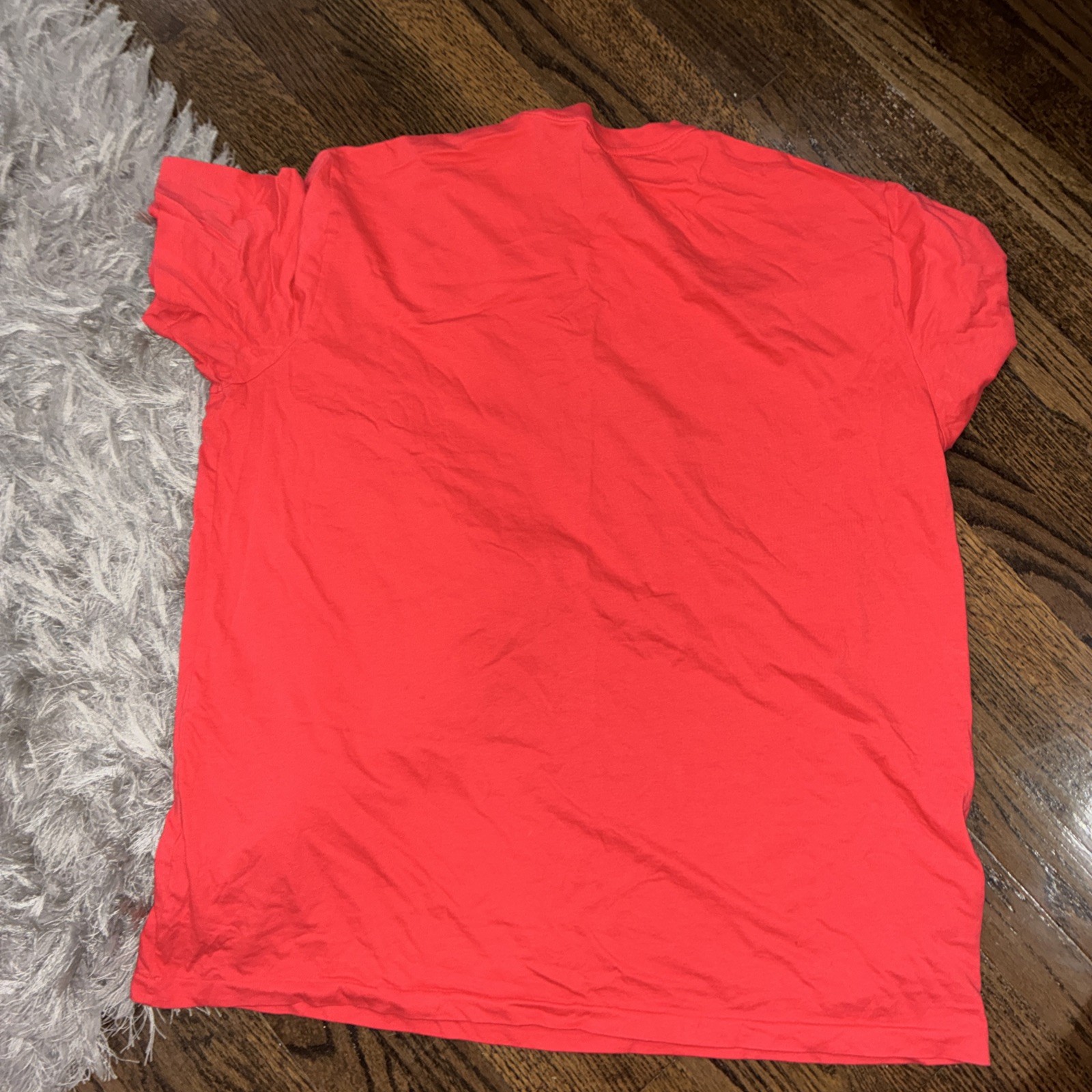 Y2K Polo Ralph Lauren Men 2XLT Red Pink Pocket T-Shirt Short Sleeve 100% Cotton gallery