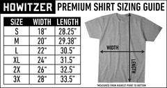 Howitzer Style Men’s T-Shirt TRY IT Black Military Grunt S M L XL 2XL 3XL