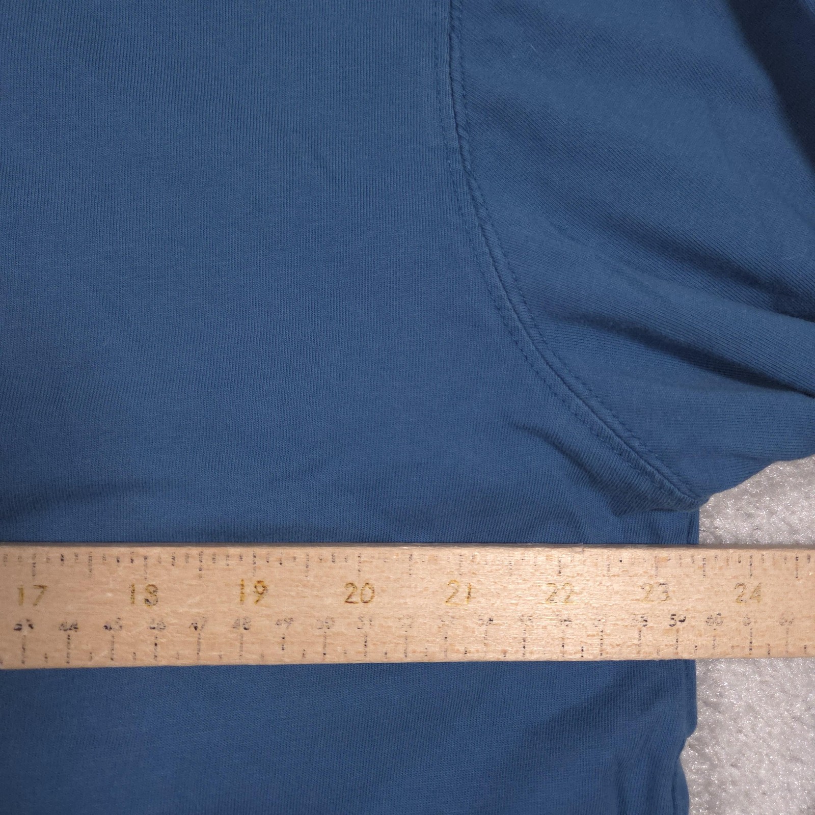 L.L. Bean Shirt Mens Large Tall Blue Long Sleeve Crewneck Tagless Tee Casual gallery
