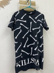 Killstar F***ing Fantastic Bones Short Sleeve T-shirt Size Small