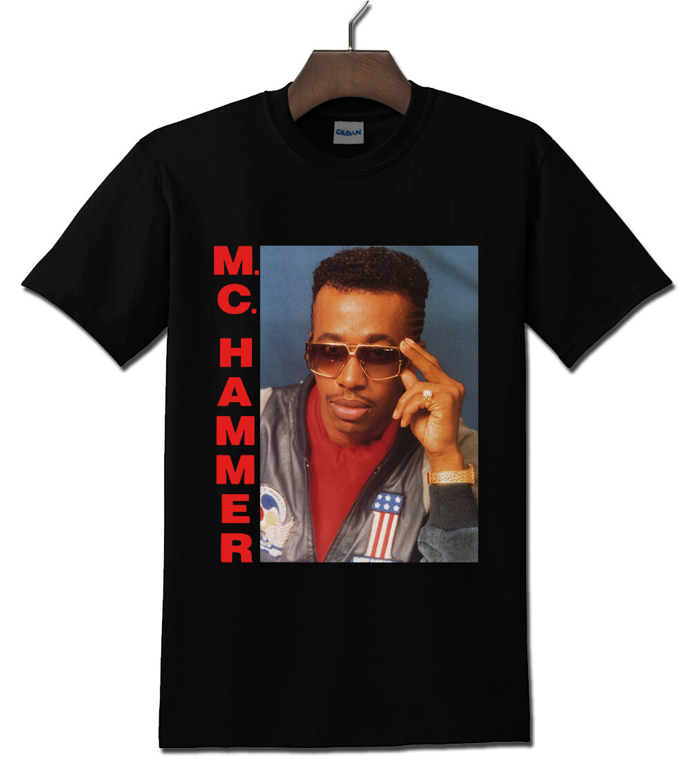 Mc Hammer American hip-hop Black T-shirt S - 5XL gallery