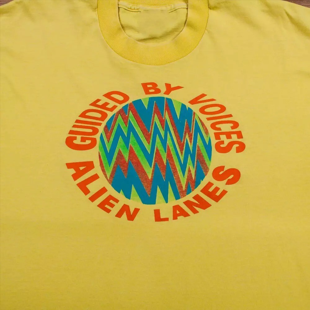 Guided By Voices Short Sleeve T Shirt Yellow Size S-5XL NI1012