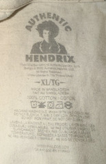 Jimi Hendrix Experience Men’s T Shirt Size XL Creamy White Color – EUC