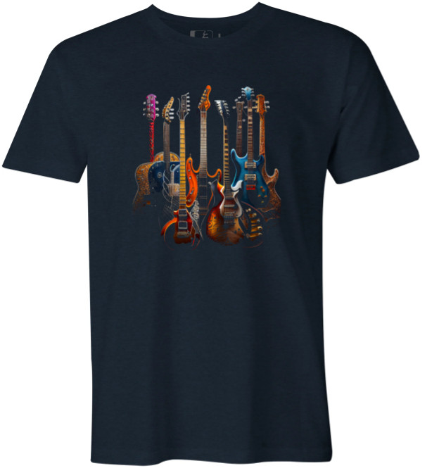 Guitar Collection Rocker Tee – Choose Your Size & Color!